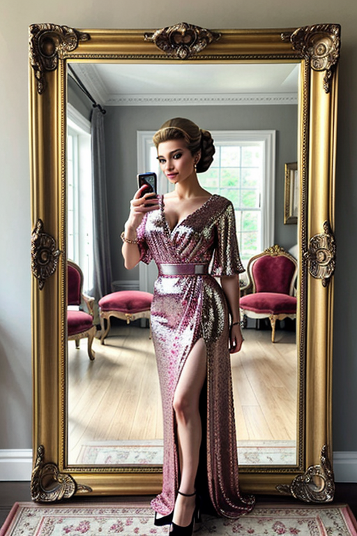 aesthetic mirror selfie girl quotes